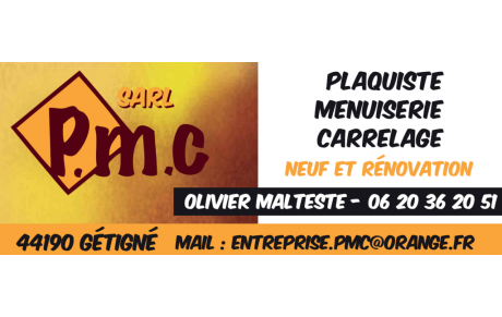 SARL PMC - Plaquiste Menuiserie Carrelage
